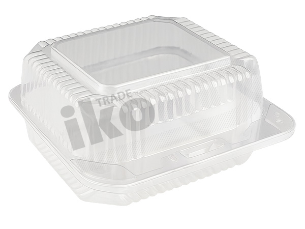 PET posudica, 138x140x88mm, 500/1, NO 8 (za jedan kolač)