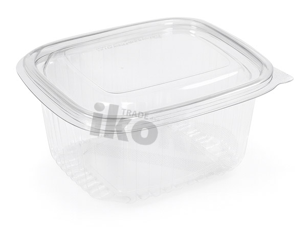 PET posudica, 175x167x67mm, 1000ml, 400/1, kvadratna, S17