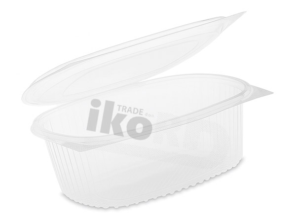 PET posudica, 133x105x43mm, 250ml, 600/1, ovalna, 331DO1P 250