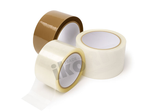 Samoljepljiva pakirna traka, 48mm/66m, prozirna, solvent